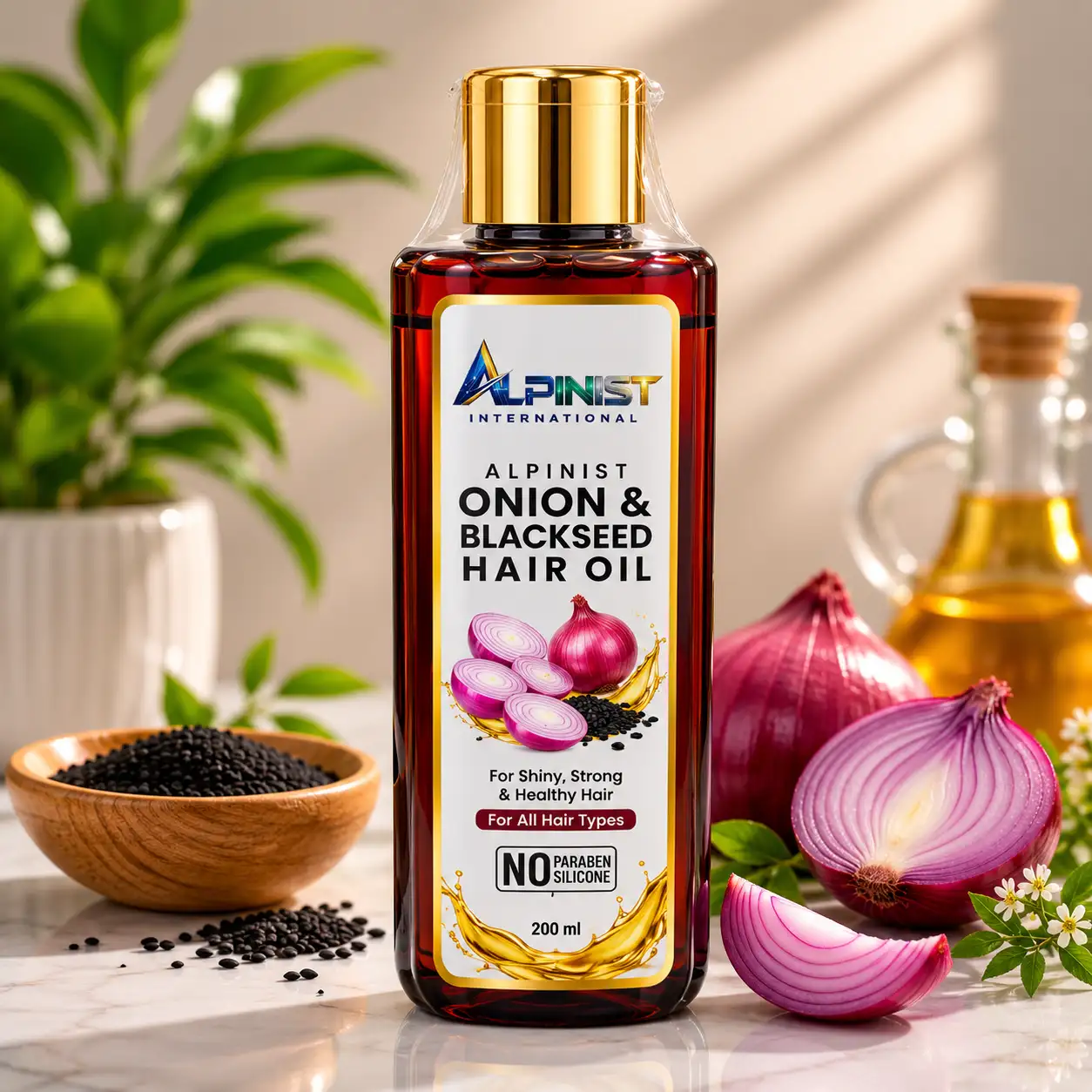 Onion & Blackseed Hair Oil